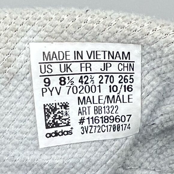 Adidas EQT Support RF Sneakers Light‎ Onix Suede Mesh Mens 9 main image 3
